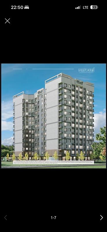 2023: 2 комнаты, 77 м², Элитка, 6 этаж, ПСО (под самоотделку) — 1