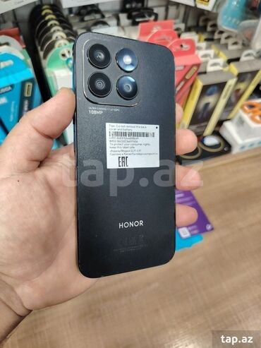 Honor 8, 128 ГБ, цвет - Черный, Отпечаток пальца