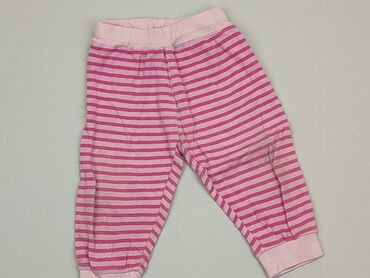 legginsy w prążki hm: Sweatpants, 6-9 months, condition - Fair
