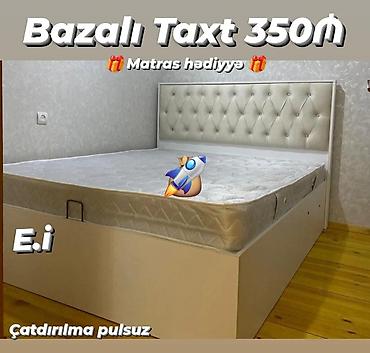paris mebel: Yeni, İkinəfərlik çarpayı, Bazalı — 1