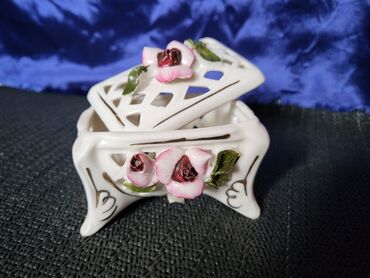 Kutije za odlaganje: Kutija za nakit, Keramika, bоја - Šareno, Novo — 1