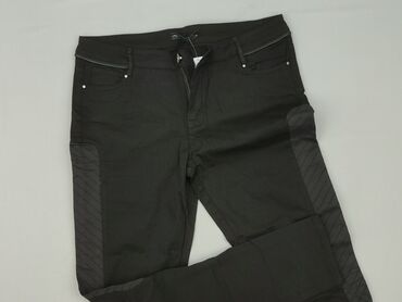 legginsy woskowane: Glo-Story, Material trousers for women, XL (EU 42)