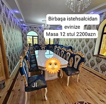 avanqard stol stul: Qonaq otağı üçün, Yeni, Dördbucaq masa — 1