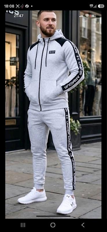 trenerka lacoste: Nove muške trenerke termo deblji materijal M,L,XL,XXL veličine za — 2