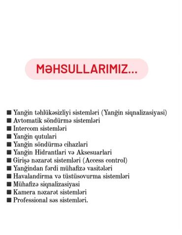 Yanğın söndürən: İstənilən növ yanğın söndürmə balonlarının satışı ve dolumu xidmeti — 10
