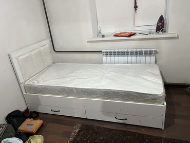 Односпальные кровати: Односпальная кровать, Новый, С матрасом, В рассрочку, длина - 200 см — 14