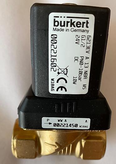 tezyiq: Bürkert 6213EV solenoid klapan - İstehsalçı: Bürkert (Made in — 1