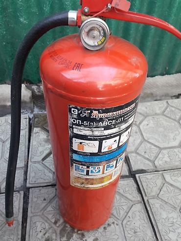 Другие товары для дома и сада: Продам огнетушители 3 и 5 литров, огнетушители б/у порошковые 3л — 7
