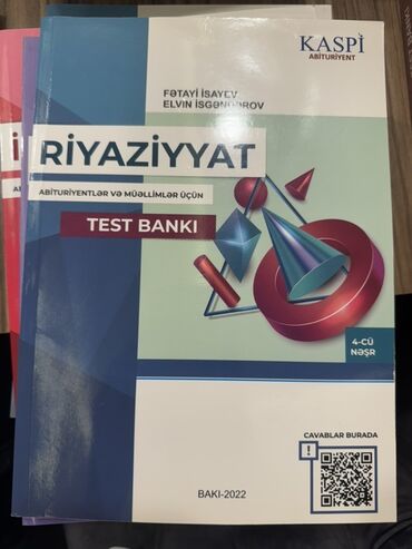 математика банк тестов 1 часть pdf: Riyaziyyat – Test Bankı (Kaspi Abituriyent) Tertemizdir, tezeden