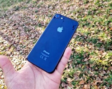 Apple iPhone: IPhone 8, Б/у, 128 ГБ, Черный, Чехол, 100 % — 10