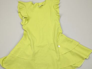 różowa satynowa sukienka: Dress, 12 years, 146-152 cm, condition - Good