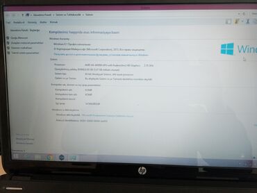 notebook azerbaycan: HP Pavilion g6 noutbuk - Ekran: 15.6" LED - Prosessor: AMD A6-4400M