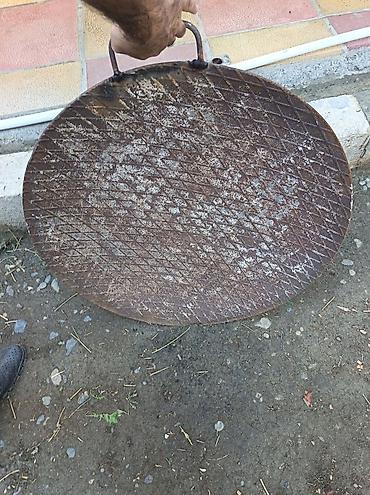 ev ucun guzguler: Dəmir sac – manqal və od üstü bişirmə üçün - Material: qalın karbon — 1