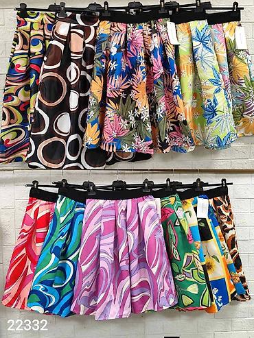 Suknje: Ženska midi suknja A-kroja sa visokim strukom - Silueta: raskošno — 10