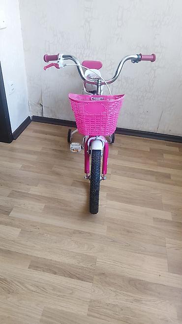 velosiped tekeri: Uşaq velosipedi – BMX tərzində, qızlar üçün dizayn - Rəng: çəhrayı/ağ — 1