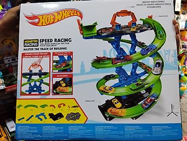 fidget cube: Игровой трек Hot Wheels Monster Racing Speed Racing - Многоуровневый — 1