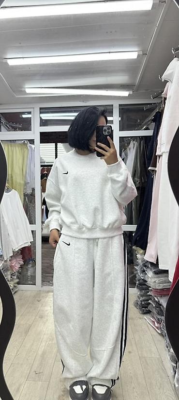 nike tech flecce: ОПТОМ И В РОЗНИЦУ !!! Женские спортивные костюмы оверсайз -ЛЮКС — 6