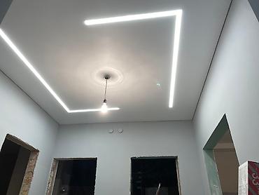 Натяжной потолок: Натяжной потолок Глянцевое, Матовое, 3D потолки Гарантия, Бесплатная консультация, Бесплатный замер — 9