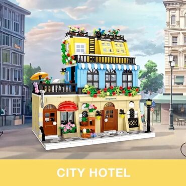 it компании бишкек вакансии: Конструктор "City Hotel" 🔥 🔸️Размер: 29 × 17,5 × 25,5 см 🔸️1464