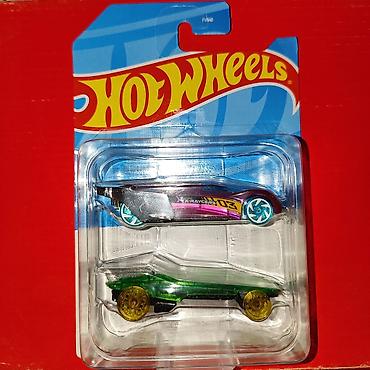 1: Hot Wheels 2-li die-kast maşın dəsti Hamısı birlikdə satılır. - Brend — 2