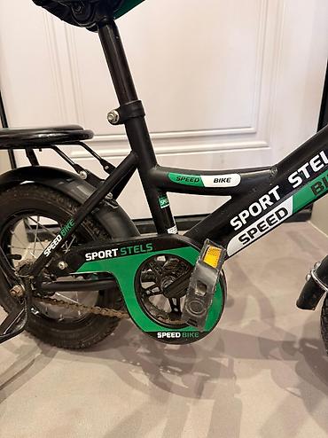 velosiped boyuk: İşlənmiş İki təkərli Uşaq velosipedi Stels, 12", sürətlərin sayı: 1, Ödənişli çatdırılma — 5