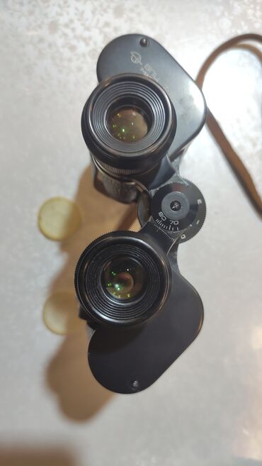 Бинокли: Советский бинокль БПЦ 7/50 1975г.в. в комплекте бинокль кофр крышки — 2