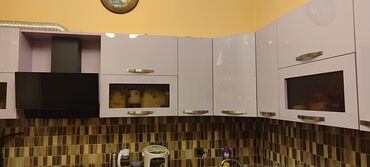 Mətbəx mebeli: Mətbəx mebeli dəsti ideal vəziyyətdə az işlənib təmiz akril moyka — 3