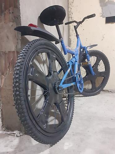 tuba: MTB Shimano uşaq/yeniyetmə velosipedi - Rəng: mavi gövdə, qara — 1