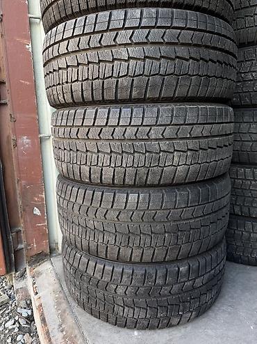 Шины 245 / 45 / R 18, Зима, Б/у, Комплект, Легковые, Япония, Dunlop