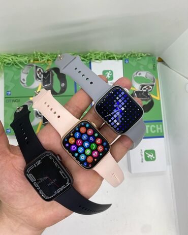 baku electronics saatlar: Smart Watch 7 Premium Şok Endirim 59yox 38 Azn tələsin Sağa çevirib