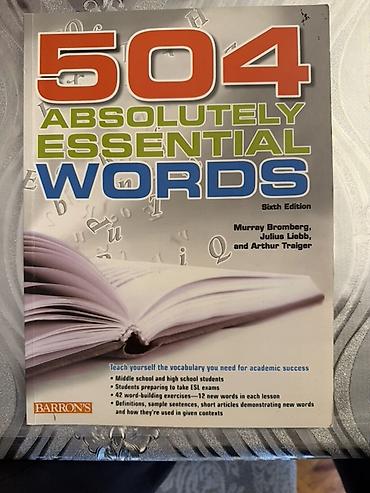 Lüğətlər: Məhsul: 504 Absolutely Essential Words (Sixth Edition) – Barron’s — 1