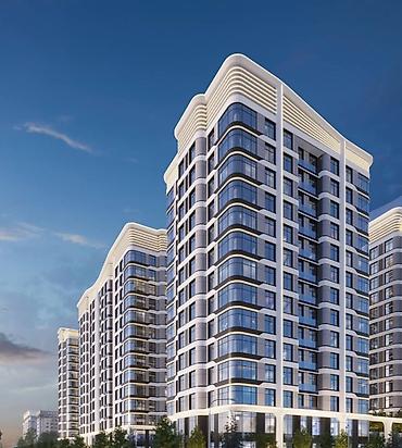 жк эпос: 3 комнаты, 127 м², Асанбай мкр Элитка, 4 этаж, ПСО (под самоотделку) — 2