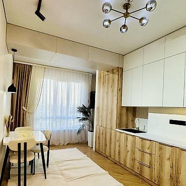 binar: 3 комнаты, 63 м², Аламедин-1 мкр Элитка, 12 этаж, Евроремонт — 5