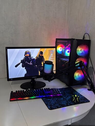 процессоры socket am4: Компьютер, ядер - 8, ОЗУ 8 ГБ, Игровой, Б/у, AMD Ryzen 3, NVIDIA GeForce RTX 3060, SSD