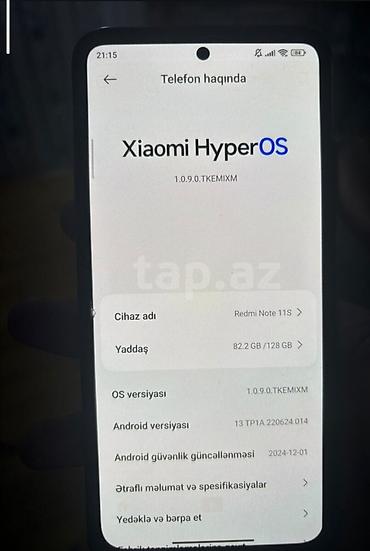 sony playstation 4 oyunları: Xiaomi 11i, 128 GB, rəng - Qara, 
 Barmaq izi — 2