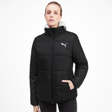 куртки токмок: Женская брендовая куртка Puma Essentials линейки из спортивной