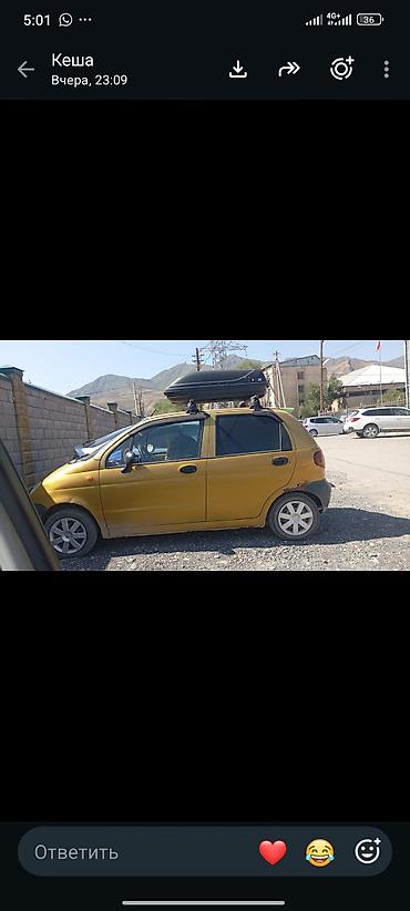 leksus es 300: Daewoo Matiz: 2001 г., 0.8 л, Механика, Бензин, Хэтчбэк — 1