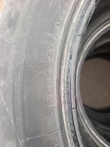 близак шины: Шины 225 / 60 / R 17, Зима, Б/у, Комплект, Легковые, Япония, Bridgestone — 2