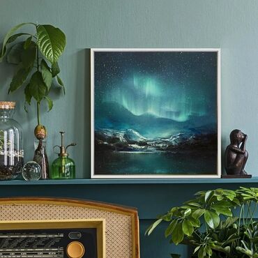 Şəkillər, tablolar: Mənzərə. Tək tablo. Ölçü istəyə görə dəyişə bilər. Təbii kətan — 10