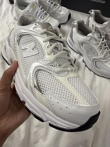 келме сумка: Кроссовкалар, 37.5, New Balance, Жаңы, түсү - Күмүш, Акылуу жеткирүү, Өзү алып кетүү — 5