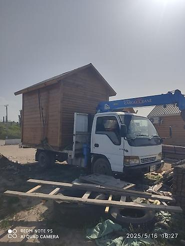 Манипулятор кызматтары: Жаанын 9 м, 2 т., Борттун 4000 кг — 4