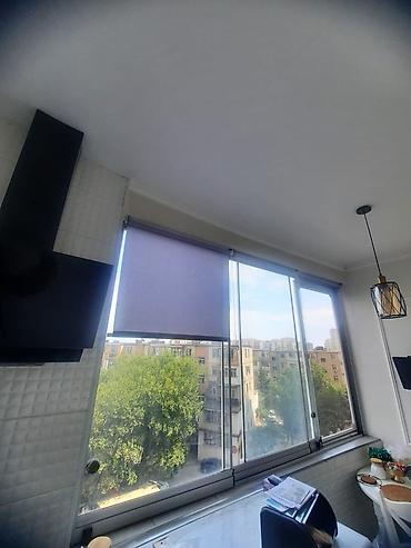 pencere susesi: Şüşə sürgülü balkon/pəncərə sistemi Cambalkon sistemi 6 ədəd şüşə,2 — 4