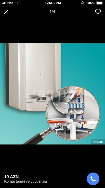 Kombi təmiri: Kombi temiri -da lalafo.az — 7 Kombi təmiri: Kombi temiri — 7