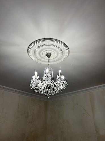 Çılçıraq, 6 lampa, Xrustal