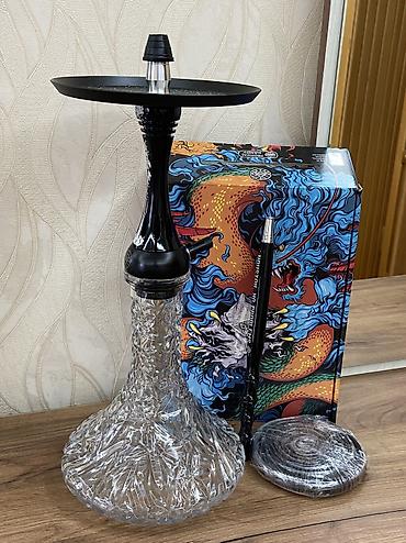 caşka qelyan: Nargilə dəsti – Original Alpha X Hookah tematik dizayn Paslanmaz — 7