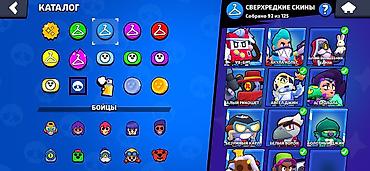 Другие игры и приставки: Аккаунт Brawl Stars - Трофеи: 76 065 - Ранг славы: III - Уровень — 7