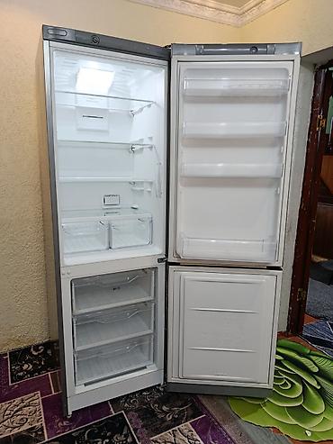 стекло для холодильника: Холодильник Indesit, Б/у, Двухкамерный, Total no frost, 60 * 190 * 60 — 7