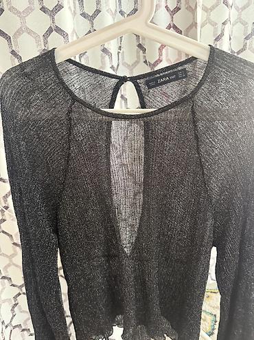 топ кофта: Мерцающий топ Zara с открытой спиной Идеальный выбор, чтобы быть в — 1