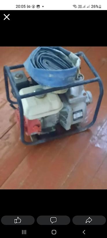 elektrik mişarı satılır: Satilir su nasosu.İdeal vəziyyətdə.Hec bir problemi yoxdur.Benzinlə — 1