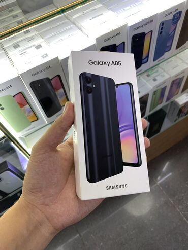 Samsung: Samsung Galaxy A05, Новый, 128 ГБ, цвет - Черный